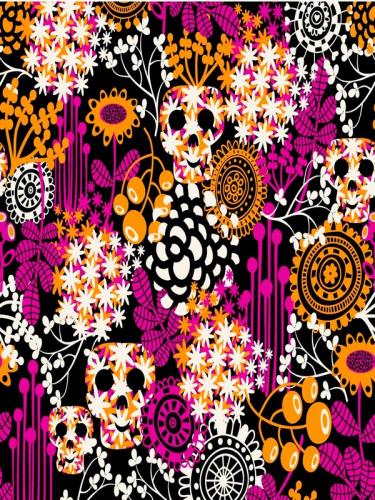 Floral-Skull-Zombie-Pink